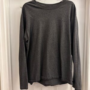 Grey Reebok Long Sleeve Shirt